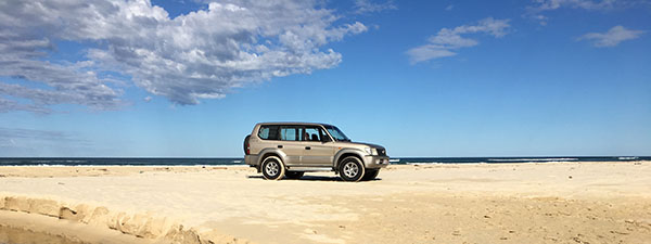 East Coast 4WD Hire - Fraser Coast 4WD hire - Rainbow Beach - Hervey Bay